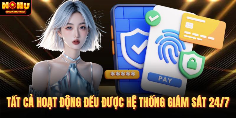 Tất cả hoạt động đều được hệ thống giám sát 24/7